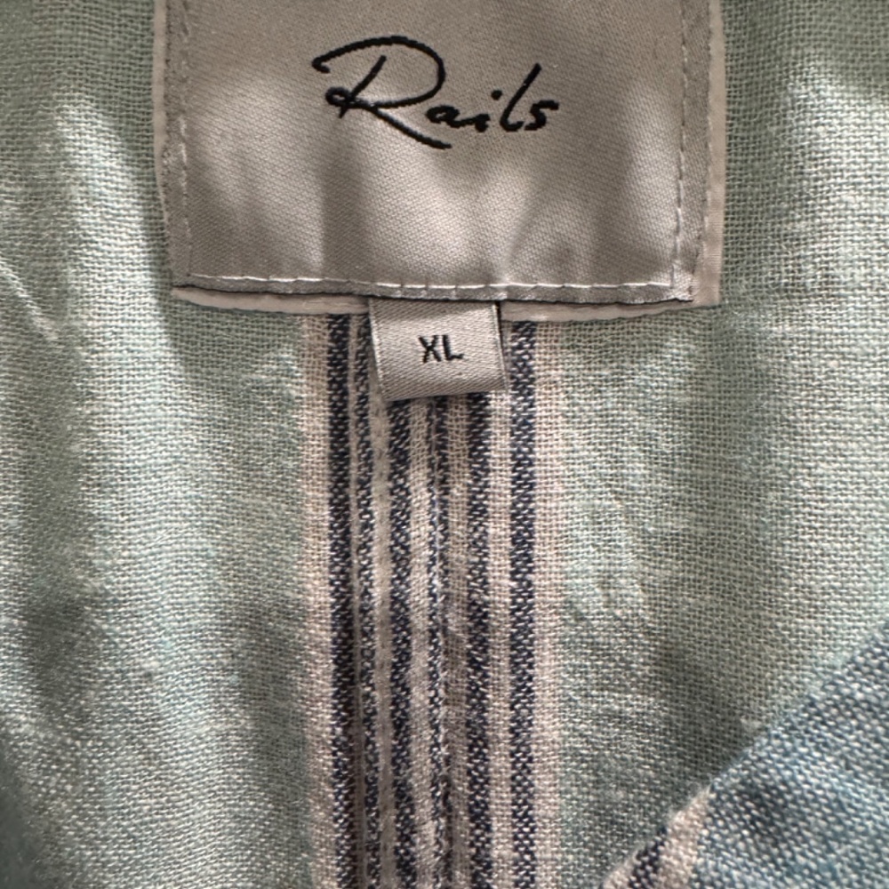 Rails Thea Tie Front Blouse - image 6